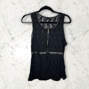 Y2K Vintage Harve Benard Lace Tank